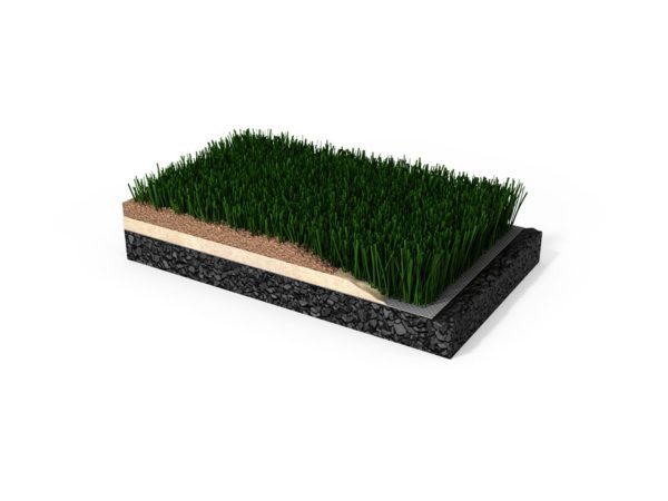 LigaTurf mit Elastifizierender Schicht