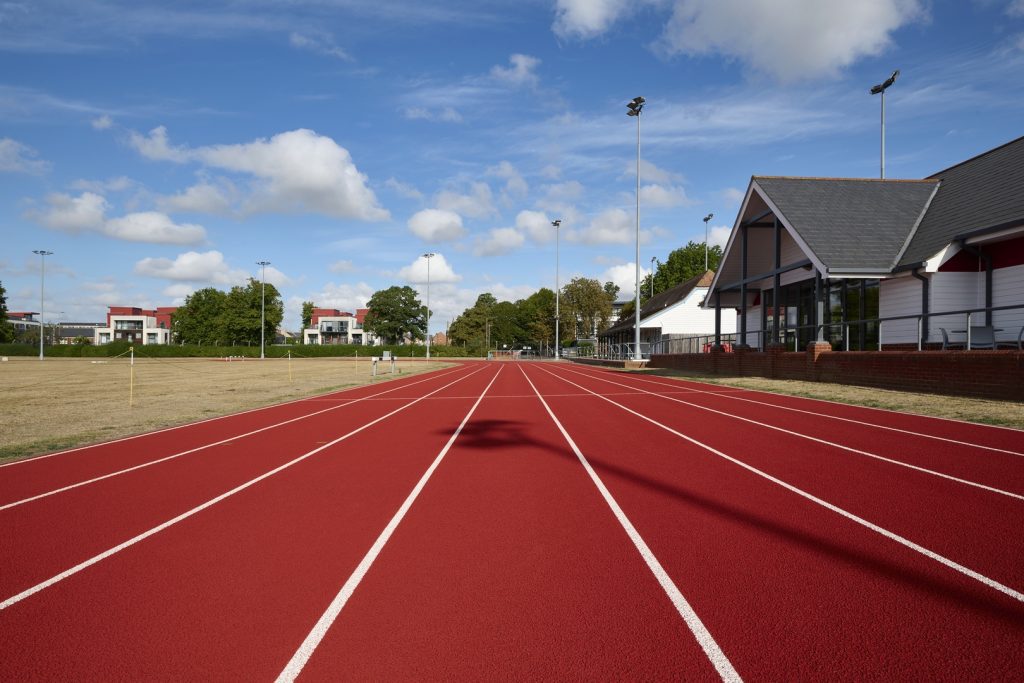 Running Track in Colchester, Essex